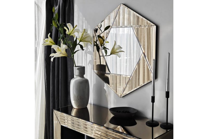 Spegel Calrith Brons - Brons - Inredning - Spegel - Hallspegel