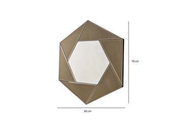 Spegel Calrith Brons - Brons - Inredning - Spegel - Hallspegel