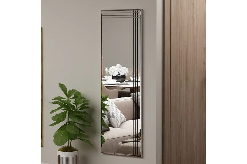 Spegel Casaria Transparent - Vit - Inredning - Spegel - Hallspegel