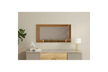 Spegel Elorwich Brons / Vit - Brons / Vit - Inredning - Spegel - Hallspegel