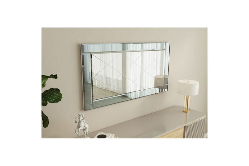 Spegel Elorwich Fume / Vit - Fume / Vit - Inredning - Spegel - Hallspegel