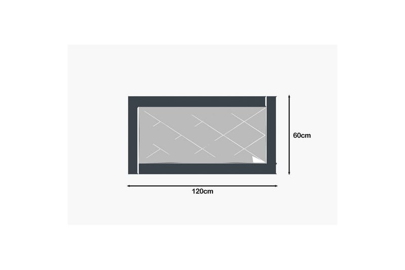 Spegel Elorwich Fume / Vit - Fume / Vit - Inredning - Spegel - Hallspegel