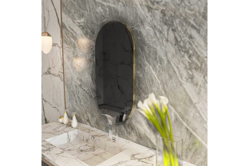 Spegel Erona Mörkgrå / Rany - Mörkgrå / Rany - Inredning - Spegel - Hallspegel