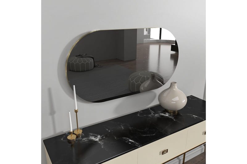 Spegel Erona Mörkgrå / Rany - Mörkgrå / Rany - Inredning - Spegel - Hallspegel