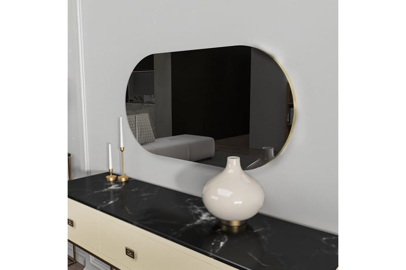 Spegel Erona Mörkgrå / Rany - Mörkgrå / Rany - Inredning - Spegel - Hallspegel