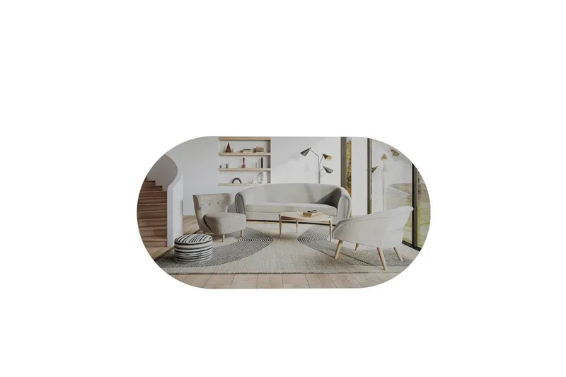 Spegel Erona Transparent / Rany, Transparent / Rany