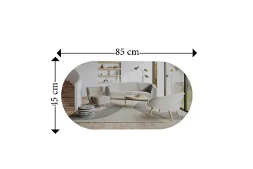 Spegel Erona Transparent / Rany - Transparent / Rany - Inredning - Spegel - Hallspegel