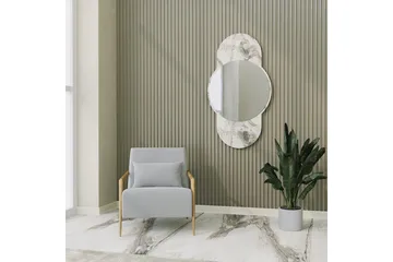 Spegel Ewelina Marmor - Vit - Inredning - Spegel - Hallspegel