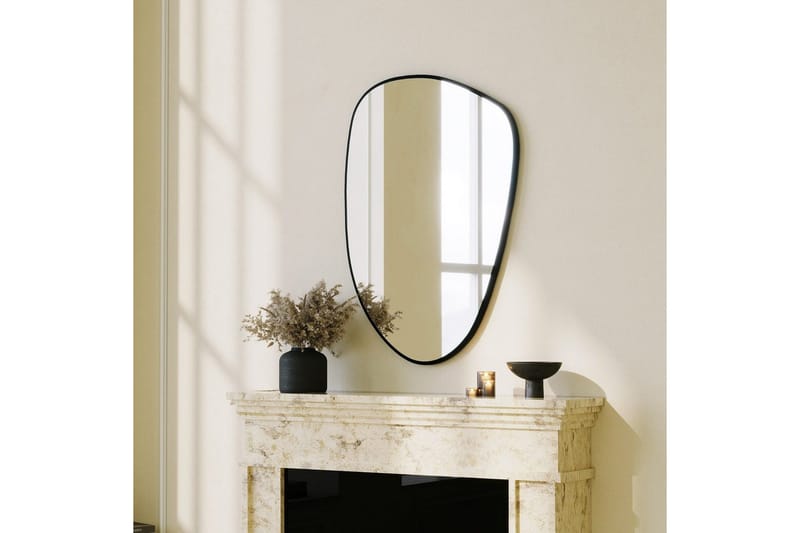 Spegel Inrol Svart - Svart - Inredning - Spegel - Hallspegel