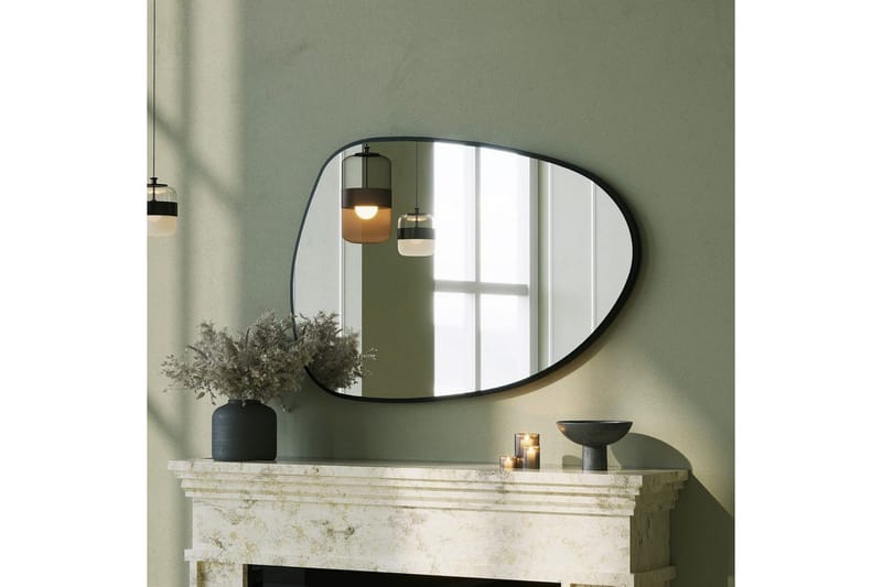 Spegel Inrol Svart - Svart - Inredning - Spegel - Hallspegel