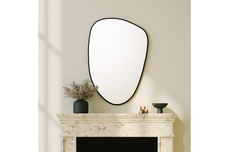 Spegel Inrol Svart - Svart - Inredning - Spegel - Hallspegel