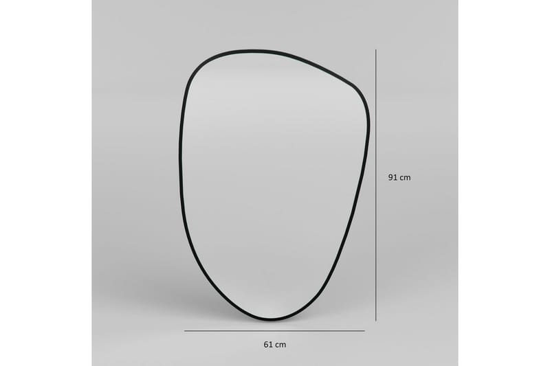Spegel Inrol Svart - Svart - Inredning - Spegel - Hallspegel