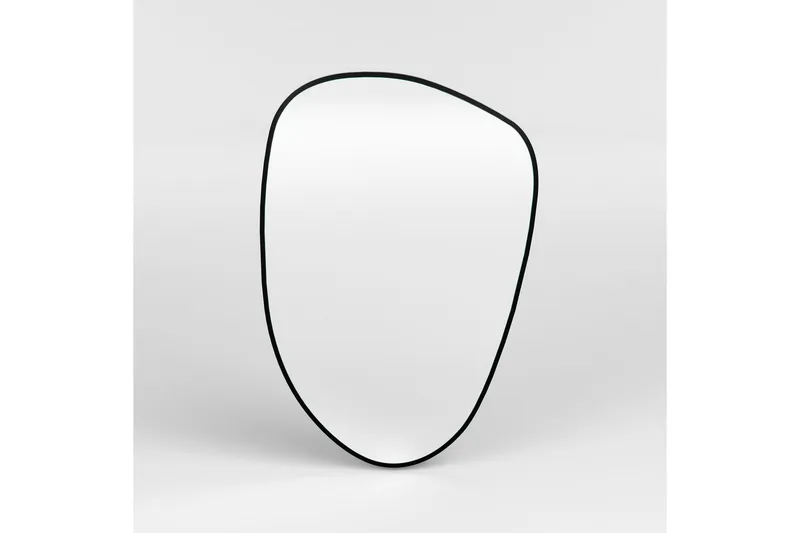 Spegel Inrol Svart, Svart