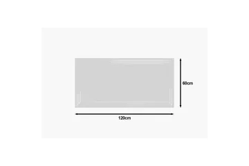 Spegel Jasvinder Vit - Vit - Inredning - Spegel - Hallspegel