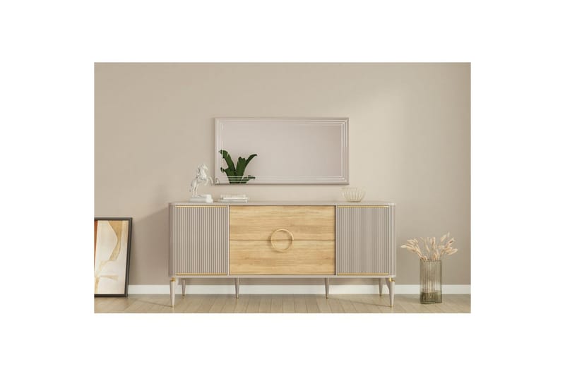 Spegel Jasvinder Vit - Vit - Inredning - Spegel - Hallspegel