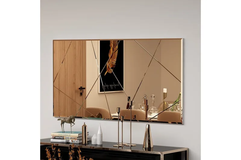 Spegel Luthen Brons - Brons - Inredning - Spegel - Hallspegel