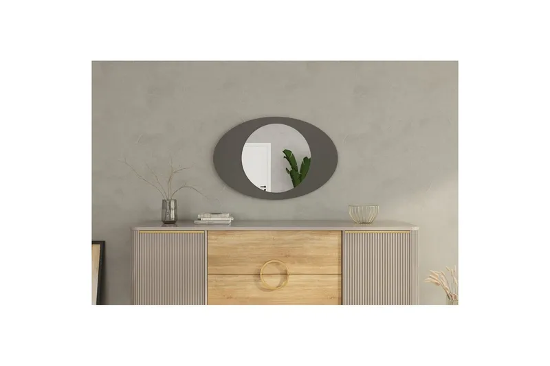 Spegel Masatoshi Antracit - Antracit - Inredning - Spegel - Hallspegel