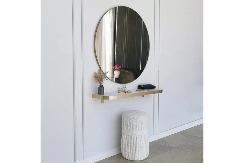 Spegel Rany Rany - Guld - Inredning - Spegel - Hallspegel