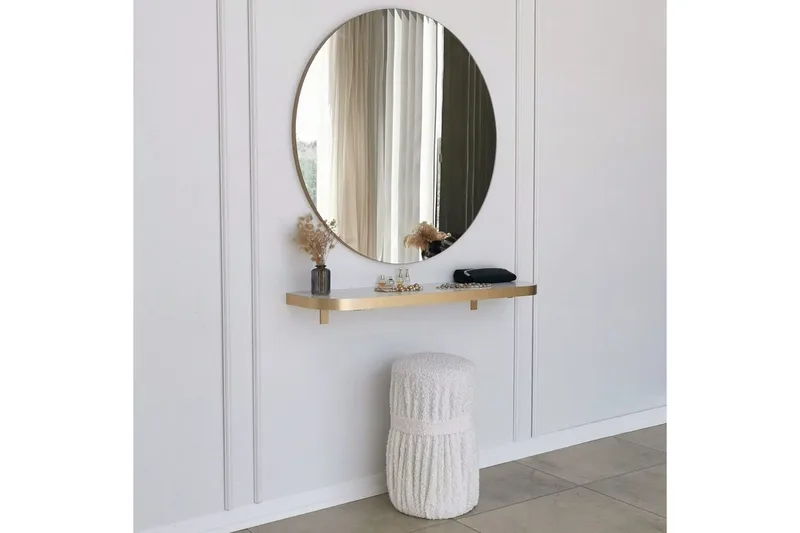 Spegel Rany Rany - Guld - Inredning - Spegel - Hallspegel