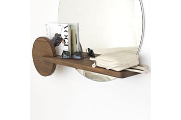 Spegel Ronil Valnöt - Brun - Inredning - Spegel - Hallspegel