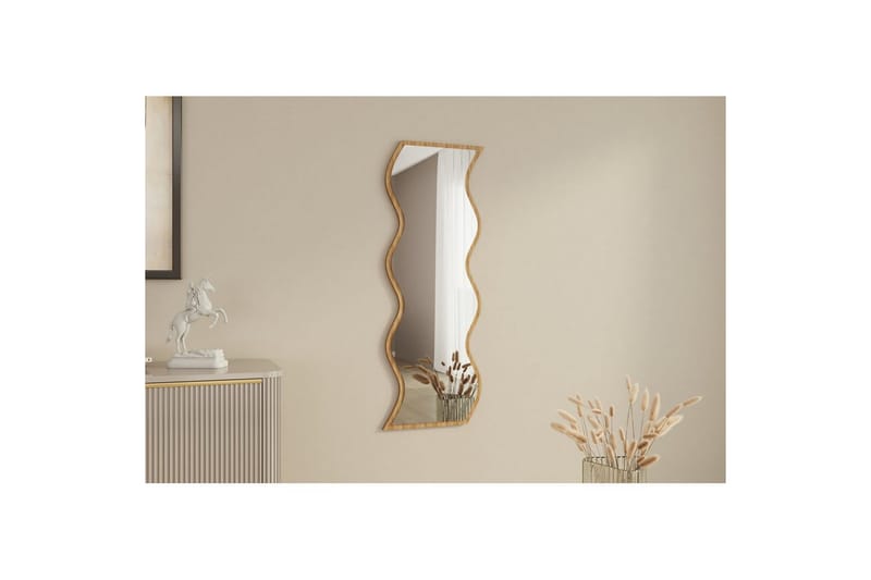 Spegel Safidon Vit / Natur - Vit / Natur - Inredning - Spegel - Hallspegel