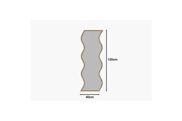 Spegel Safidon Vit / Natur - Vit / Natur - Inredning - Spegel - Hallspegel