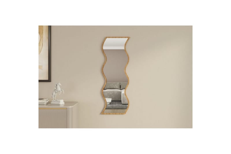 Spegel Safidon Vit / Natur - Vit / Natur - Inredning - Spegel - Hallspegel