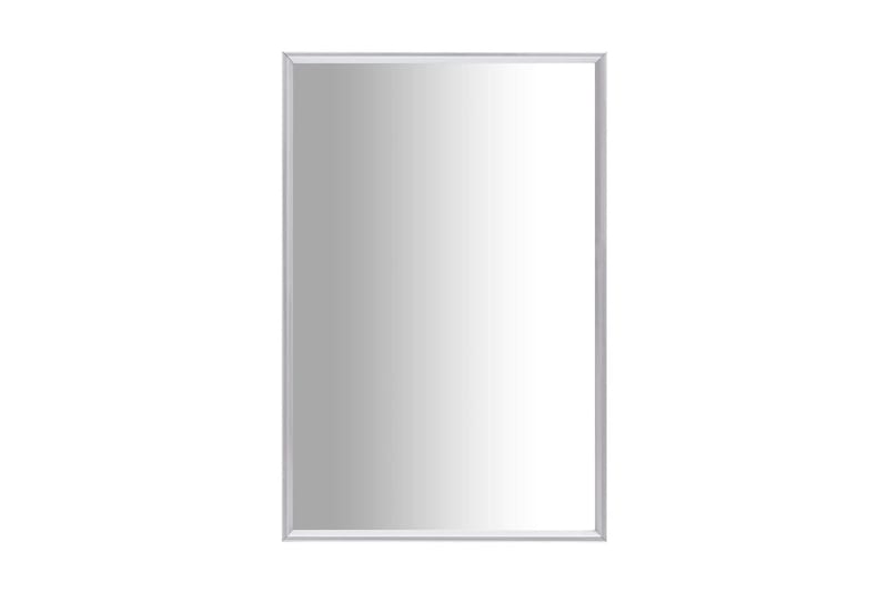 Spegel silver 60x40 cm - Silver - Hallspegel - Väggspegel