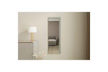 Spegel Sudariya Vit / Antracit - Vit / Antracit - Inredning - Spegel - Golvspegel