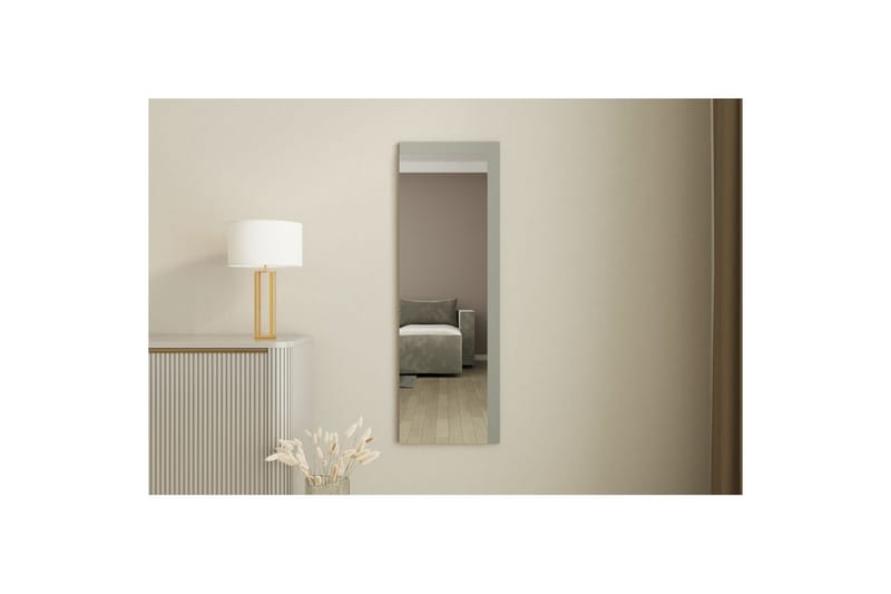 Spegel Sudariya Vit / Antracit - Vit / Antracit - Inredning - Spegel - Golvspegel