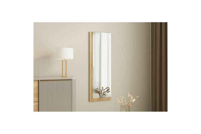 Spegel Sudariya Vit / Natur - Vit / Natur - Inredning - Spegel - Golvspegel