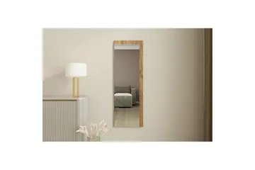 Spegel Sudariya Vit / Valnöt - Vit / Valnöt - Inredning - Spegel - Hallspegel