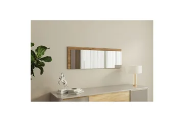 Spegel Sudariya Vit / Valnöt - Vit / Valnöt - Inredning - Spegel - Hallspegel