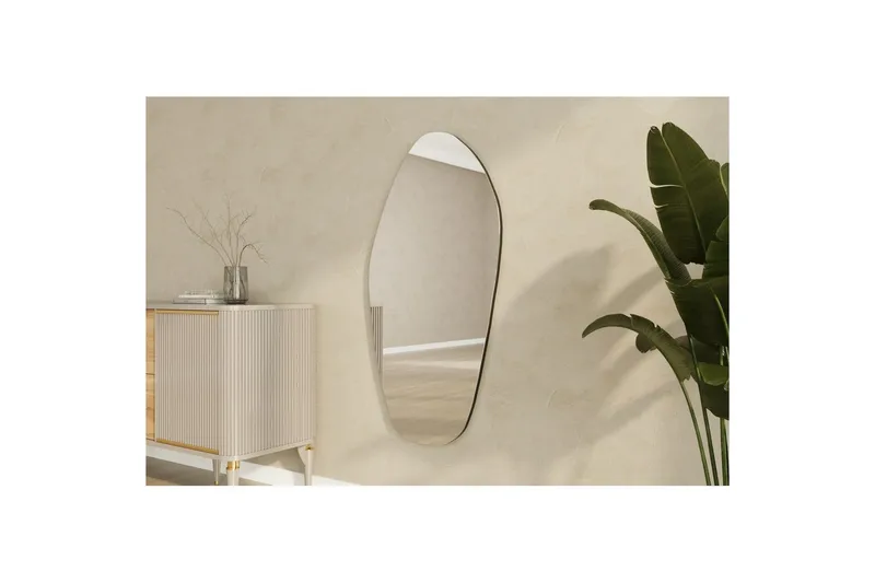 Spegel Ticomanra svart - Svart - Inredning - Spegel - Hallspegel