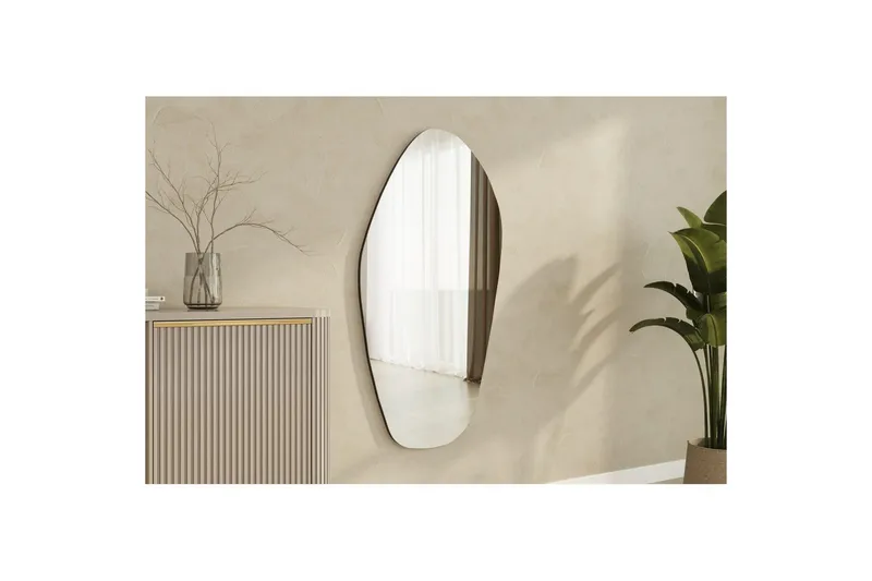 Spegel Ticomanra svart - Svart - Inredning - Spegel - Hallspegel