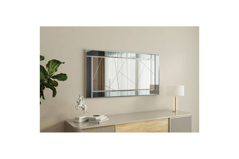 Spegel Virlin Fume / Vit - Fume / Vit - Inredning - Spegel - Hallspegel