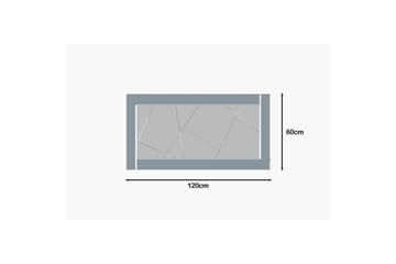 Spegel Virlin Fume / Vit - Fume / Vit - Inredning - Spegel - Hallspegel