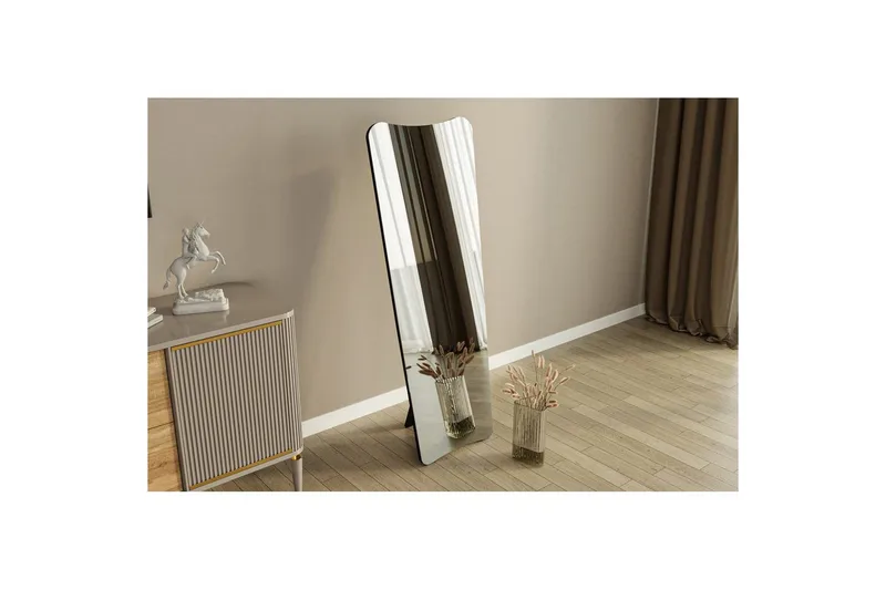 Spegel Vitros Svart - Svart - Inredning - Spegel - Golvspegel