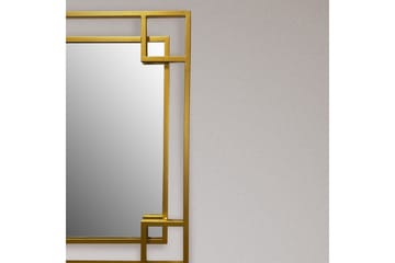 Spegel Wohnling Fyrkantig Geometrisk 60 cm Metallram Modern - Inredning - Spegel - Hallspegel