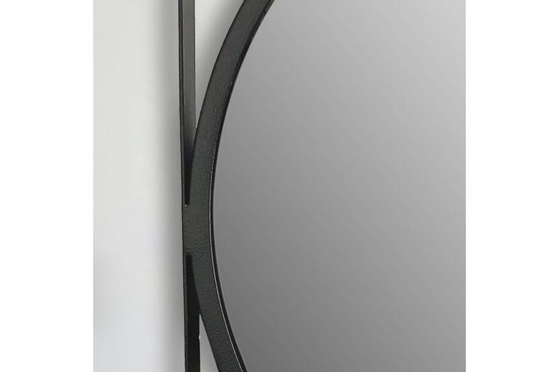 Spegel Wohnling Fyrkantig Ram Rund 54 cm Modern - Inredning - Spegel - Hallspegel