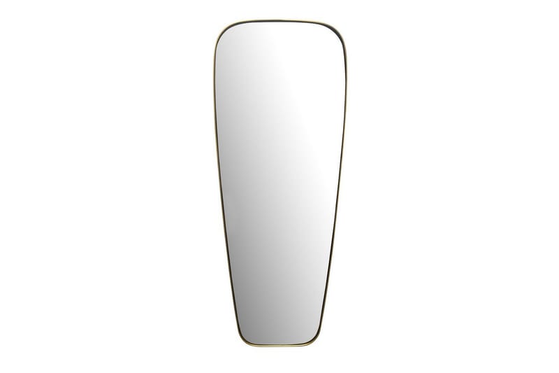 Spegel Wohnling Rektangulärt guld 100 cm klassisk metallram modern - Inredning - Spegel - Hallspegel