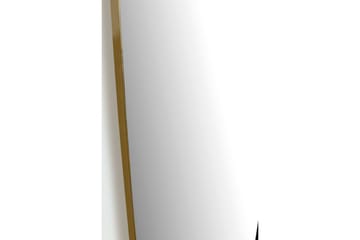 Spegel Wohnling Rektangulärt guld 100 cm klassisk metallram modern - Inredning - Spegel - Hallspegel