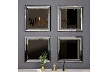 Spegelset (4 delar) Miyo Argentu - Zurellentu - Inredning - Spegel - Spegelmöbler - Spegelkub