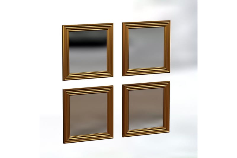 Spegelset (4 delar) Miyo Rany - Rany - Inredning - Spegel - Spegelmöbler - Spegelkub