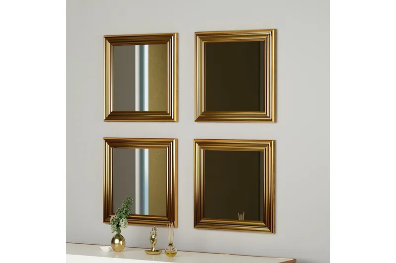 Spegelset (4 delar) Miyo Rany - Rany - Inredning - Spegel - Spegelmöbler - Spegelkub