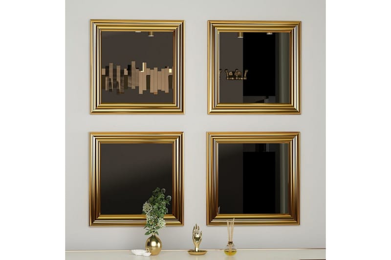 Spegelset (4 delar) Miyo Rany - Rany - Inredning - Spegel - Spegelmöbler - Spegelkub