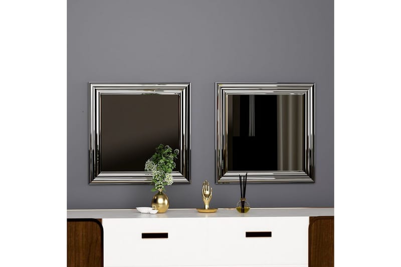 Spegelset (2 delar) Dorougradwyn Argentu - Zurellentu - Inredning - Spegel - Hallspegel
