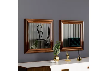 Spegelset (2 delar) Dorougradwyn Brons - Brons - Inredning - Spegel - Hallspegel