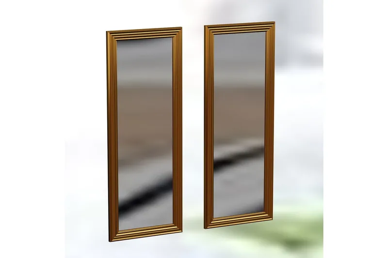 Spegelset (2 delar) Miyoshi Rany - Rany - Inredning - Spegel - Hallspegel