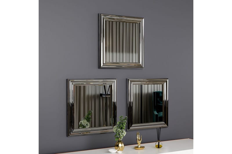 Spegelset (3 delar) Gausberto Argentu - Zurellentu - Inredning - Spegel - Hallspegel